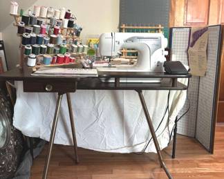 Singer Sewing Machine, Table Accessories