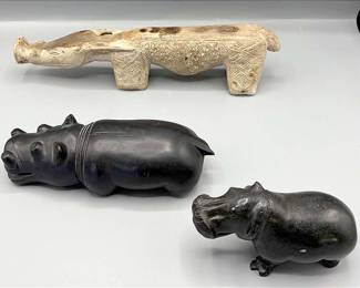 African Animal Sculptures