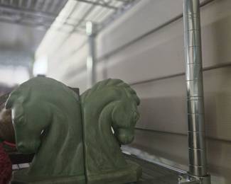 Horse bookends