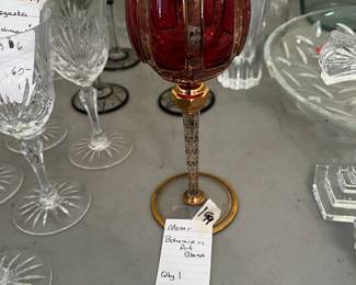 #199 Moser Bohemian Art Gas $35.00