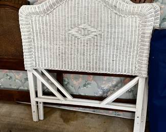 #133 Pair of Wicker Twin Headboards Only $30.00
