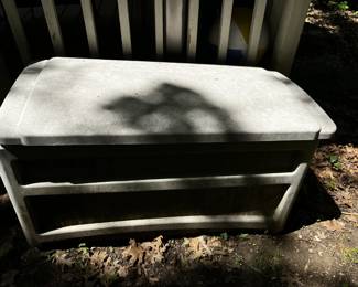 #53 Suncrest Storage Bin (garden supplies inside) $25.00