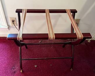 #85 Wood Luggage Rack $25.00