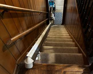 #111 Shannah stair chair lift 15 feet YOU Remove $75.00