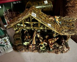 #214 15 piece nativity set $25.00