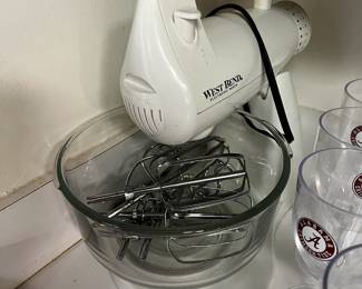 #57 West Bend Stand Mixer - 4 sets of beaters $25.00