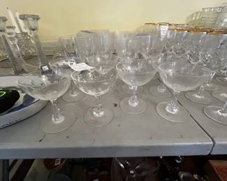 #192 Tiffany Franciscan Champagne Sherbert - set of 8 $24.00