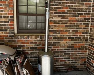 #18 Stainless Steel Patio Propane Heater - approx 7' Tall $175.00
#22 Stainless Steel Patio Propane Heater - approx 7' Tall $175.00 4 of these