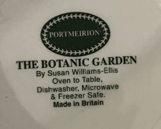 #155 Portmeirion The Botanic Garden - made in Britian - Coffe & Tea Pot w/salt & Pepper Shakers Set $25.00