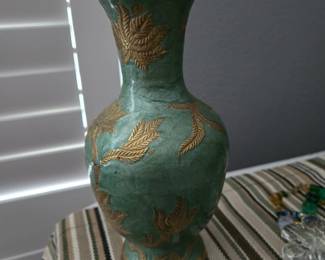 Brass vase made in India