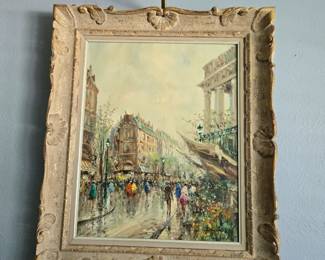 Paris street scene