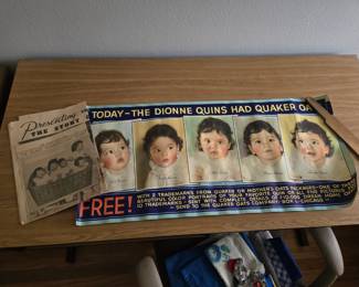 Dionne Quintuplets memorabilia