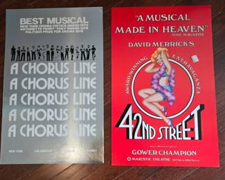 Broadway theater posters - 80s