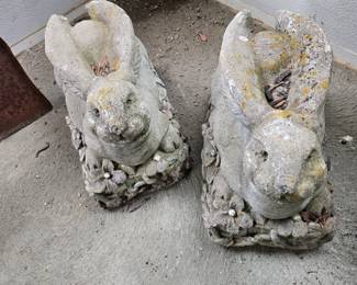 Concrete rabbits