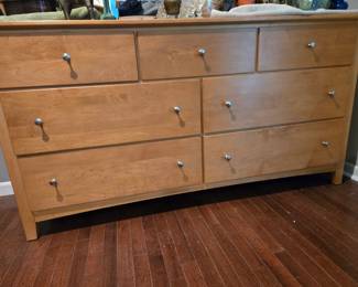 Stanley solid wood chest of drawers