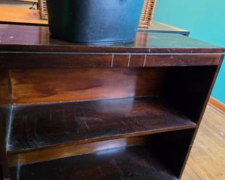 Small wood bookcase