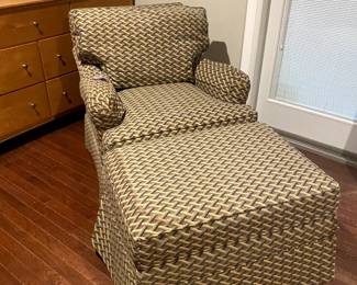 Chair & ottoman