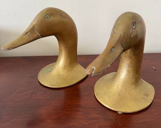 Brass ducks