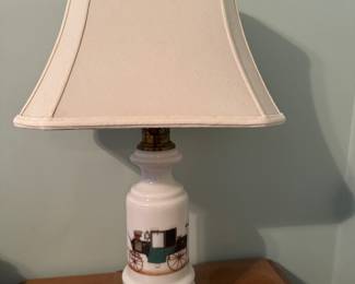 Vintage lamp 25” high