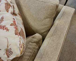 sofa upholstery detail