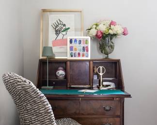 staged professional photo, small items may vary slightly. art in this photo NFS