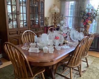 Dining table with 8 chairs