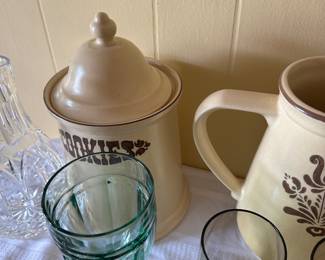 Pfaltzgraff vintage cookie jar