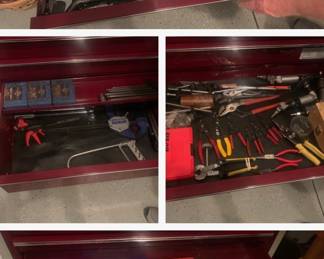 Tools in the Snap on toolbox