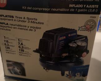 Air compressor $35