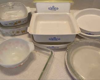 Pyrex and Corningware Bakeware