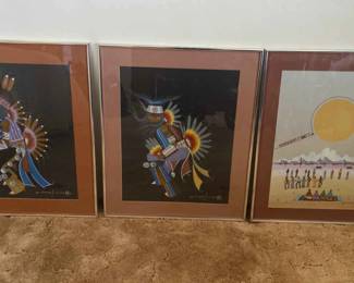3 Beautiful ThoHono Framed Prints