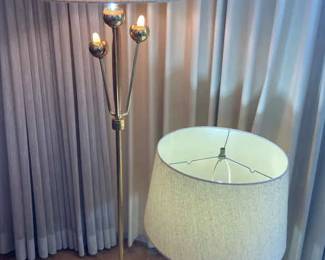 Funky MidCentury Modern Matching Lamps