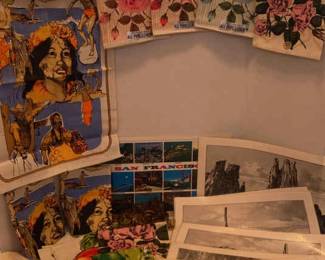Linen and Cotton Fabric Prints, Napkin Rings Plus