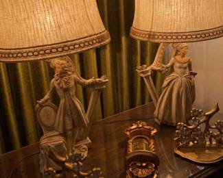Universal Statuary Lamps From The 1950s And More