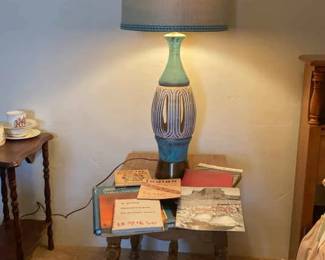 Side Table, A Nifty Lamp, And Some Native American History
