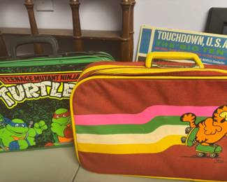 Tmnt and Garfield briefcases