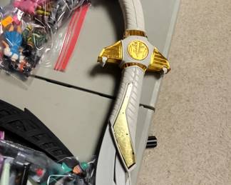 MMPR Saba White ranger sword