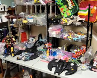 Tmnt , Batman Star Wars micro machines real ghostbusters