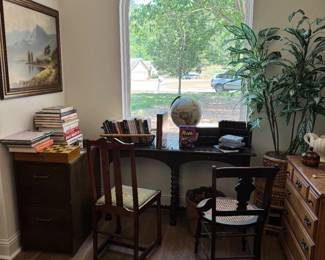 chairs, furniture, and decor