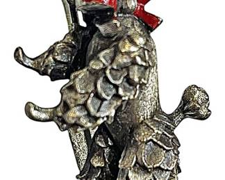 Vintage Dancing Poodle Brooch