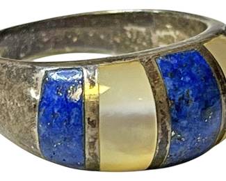 Sterling Silver Gemstone Ring