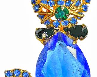 1960s Alice Caviness Cat Brooch