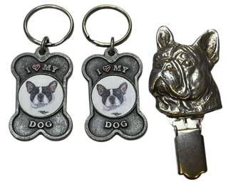 French Bulldog Keyrings More
