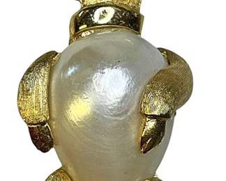 Trifari Jelly Belly Poodle Brooch