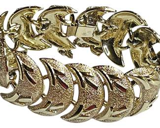 1960s Coro Pegasus Halfmoon Bracelet