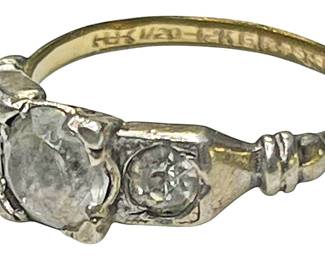 120 12K GF Silver Ring