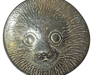 1970s Seal Face Pin