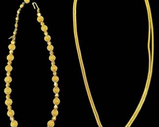 Two Trifari Necklaces
