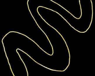Delicate 925 Gold Tone Necklace