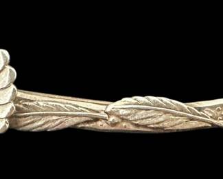 Sterling Silver Flower Brooch